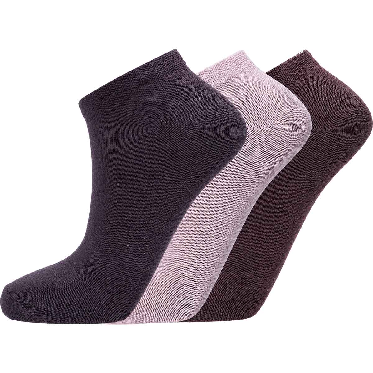 Athlecia Low Cut 3 Pack Socks - Deep Shale