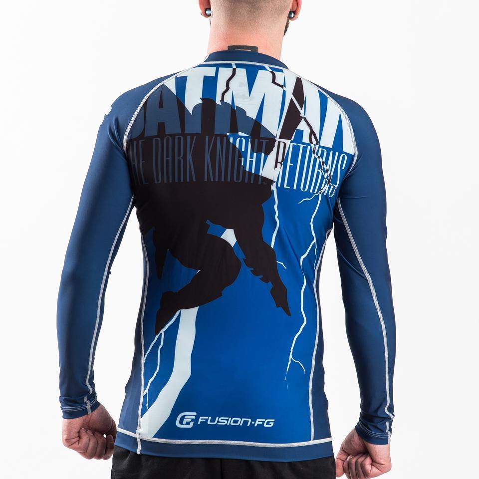 {{product.type}} - ADULTS Batman The Dark Knight Returns Rash Guard - Long Sleeve - Pancho Michael {{ shop.address.country }}
