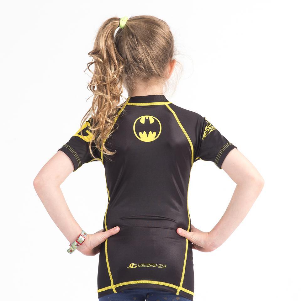 {{product.type}} - Batman THWACK! Rash Guard - Short Sleeve - Pancho Michael {{ shop.address.country }}