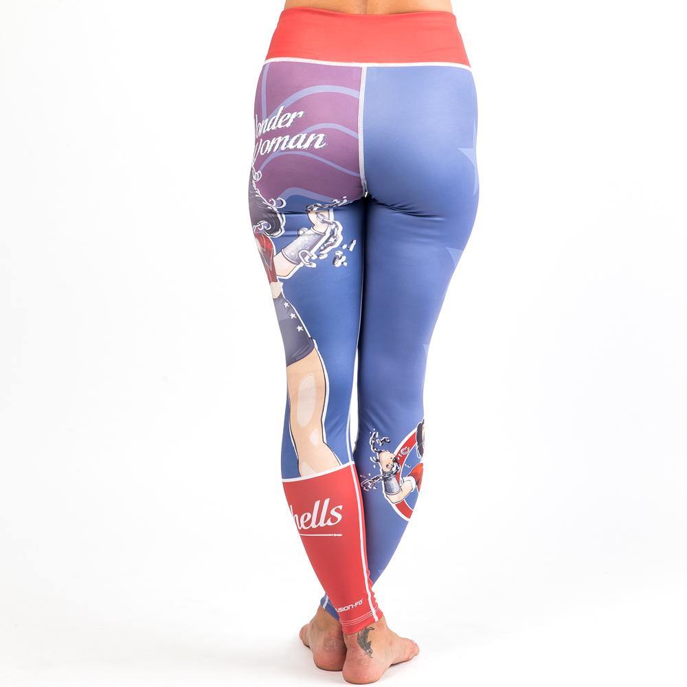 Wonder Woman Bombshell Leggings - Pancho Michael