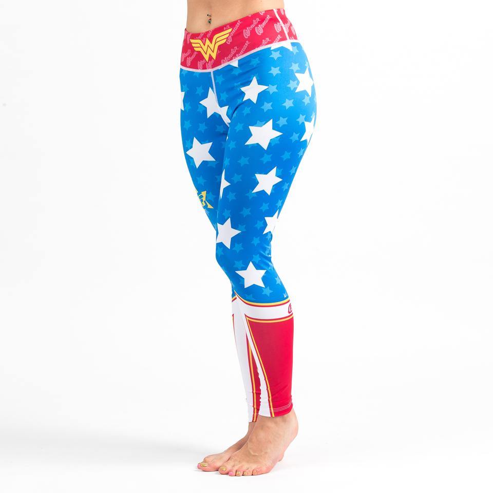 {{product.type}} - Wonder Woman Leggings - Pancho Michael {{ shop.address.country }}