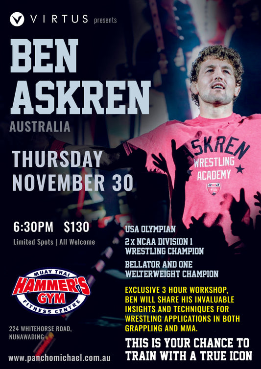 Ben Askren Wrestling Grappling & MMA seminar