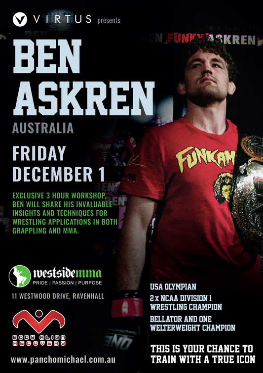 Ben Askren Wrestling Grappling & MMA seminars
