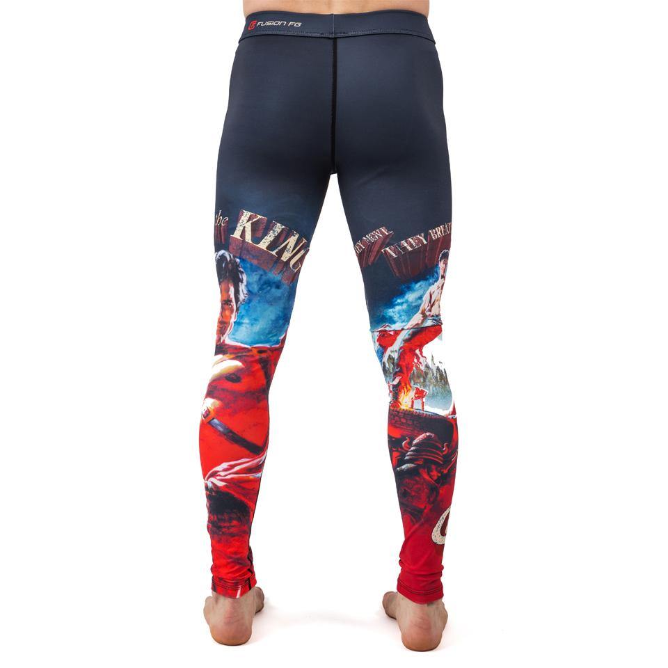 {{product.type}} - Army of Darkness Hail to the King Tights - Pancho Michael {{ shop.address.country }}
