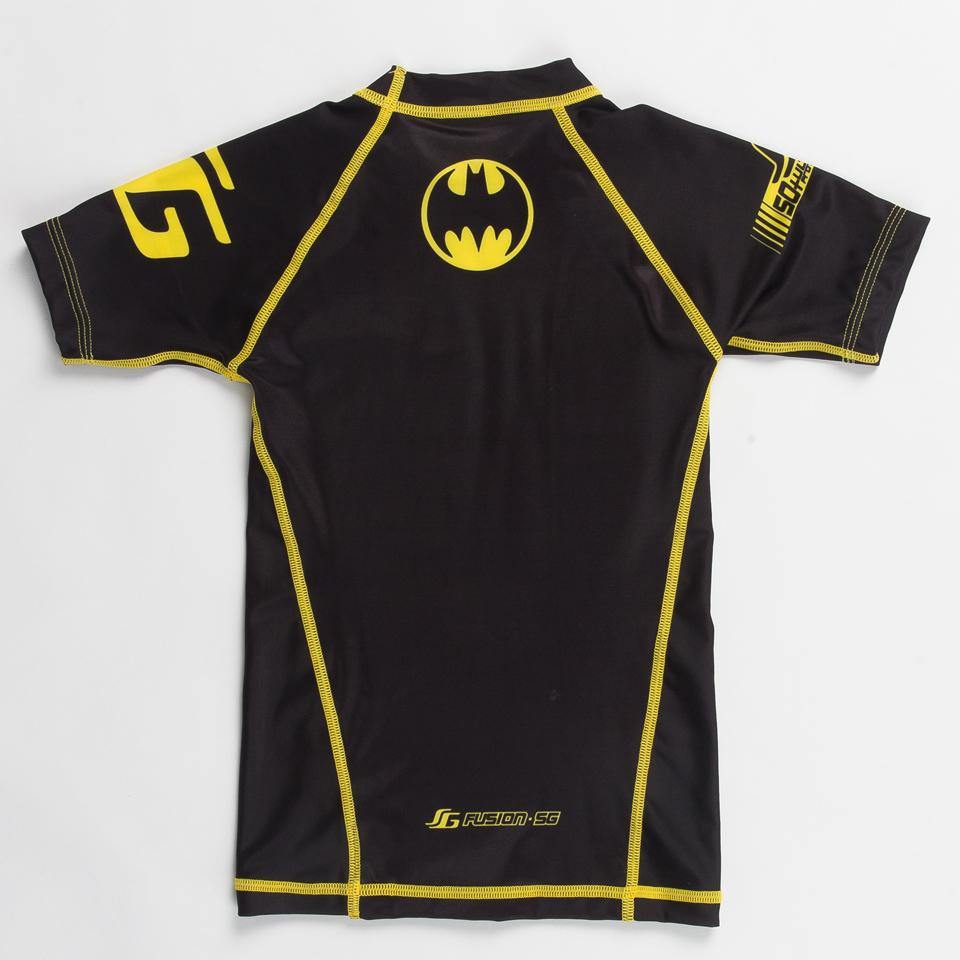 {{product.type}} - Batman THWACK! Rash Guard - Short Sleeve - Pancho Michael {{ shop.address.country }}