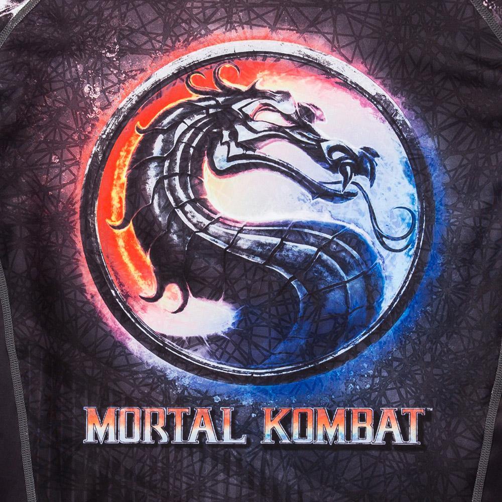 {{product.type}} - ADULTS Mortal Kombat Sub Zero vs. Scorpion Rash Guard - Long Sleeve - Pancho Michael {{ shop.address.country }}