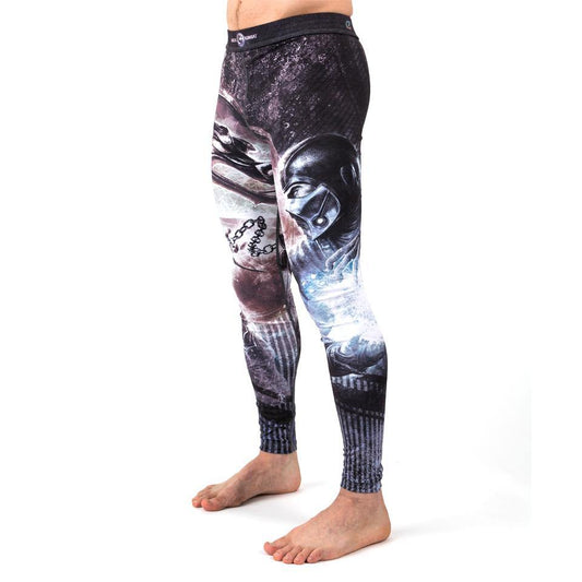 {{product.type}} - Mortal Kombat Sub Zero vs. Scorpion Rash Tights - Pancho Michael {{ shop.address.country }}