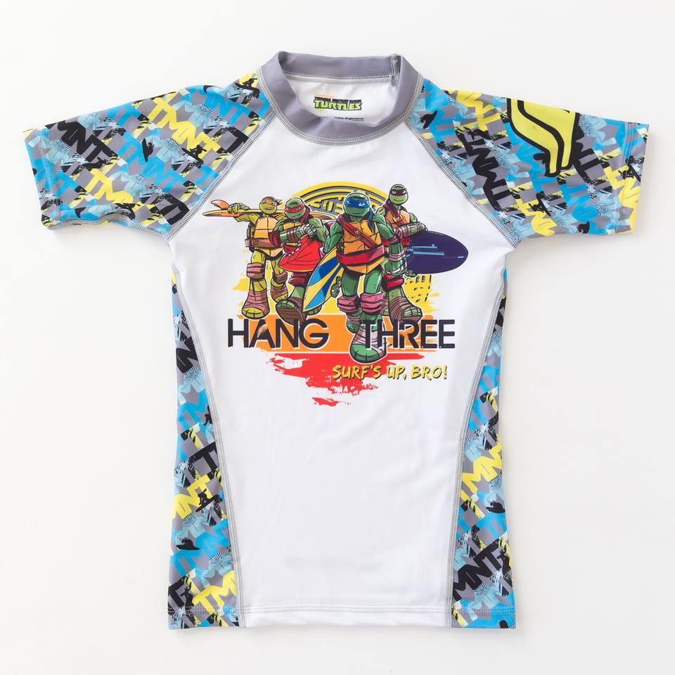 TMNT Hang Three Rash Guard - Short Sleeve - Pancho Michael